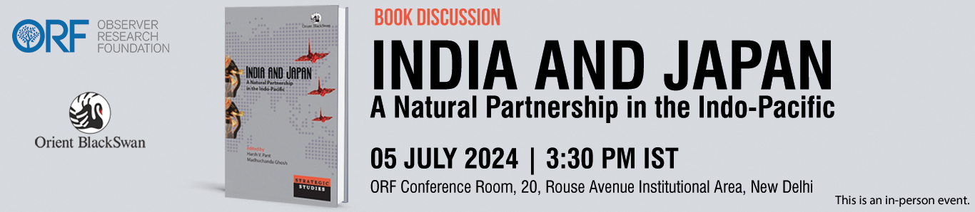 Book Discussion: India and Japan: A Natural Partnership in the Indo-Pacific