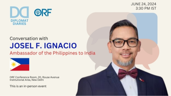 Diplomat Diaries | Interaction with Josel F. Ignacio, Ambassador of the Philippines to India  