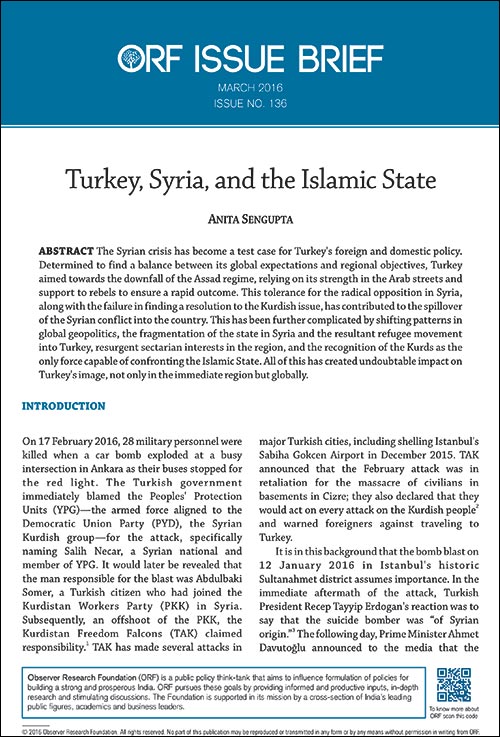 Turkey, Syria, and the Islamic State  