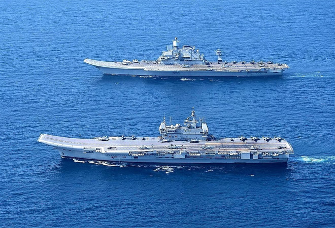 अरब सागर में भारतीय नौसेना का युद्धाभ्यास और पाकिस्तान का सच से सामना!  