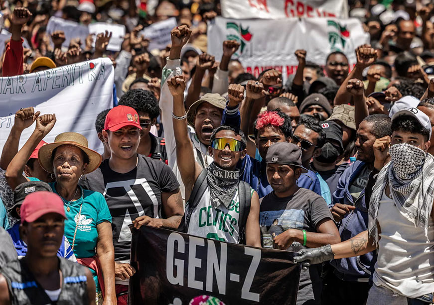 Global Protest Contagion and the Crisis of Inclusive Growth