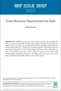 Green Recovery: Opportunities for India  