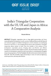 India’s triangular cooperation with the US, UK and Japan in Africa: A comparative analysis  