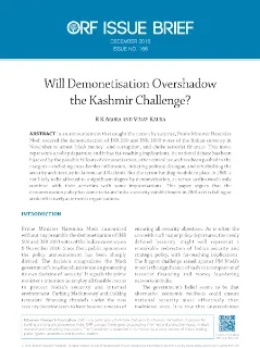 Will demonetisation overshadow the Kashmir challenge?  