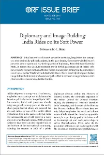 Diplomacy and Image-Building: India Rides on its Soft Power  
