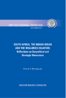 South Africa, the Indian Ocean and the IBSA-BRICS equation Reflections on Geopolitical and Strategic Dimension  