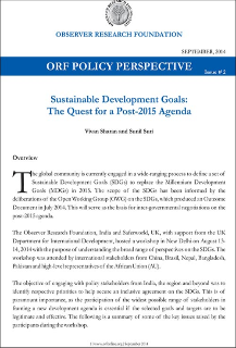 Sustainable Development Goals: The Quest for a Post-2015 Agenda  