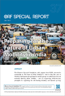 Preparing for the future of urban mobility in India  
