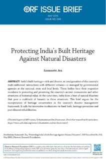 Protecting India’s built heritage against natural disasters  